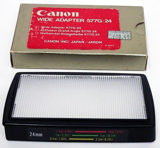 Genuine original Canon Wide Adapter 577G-24 Diffuser for Flashgun (UK Stock) NEW