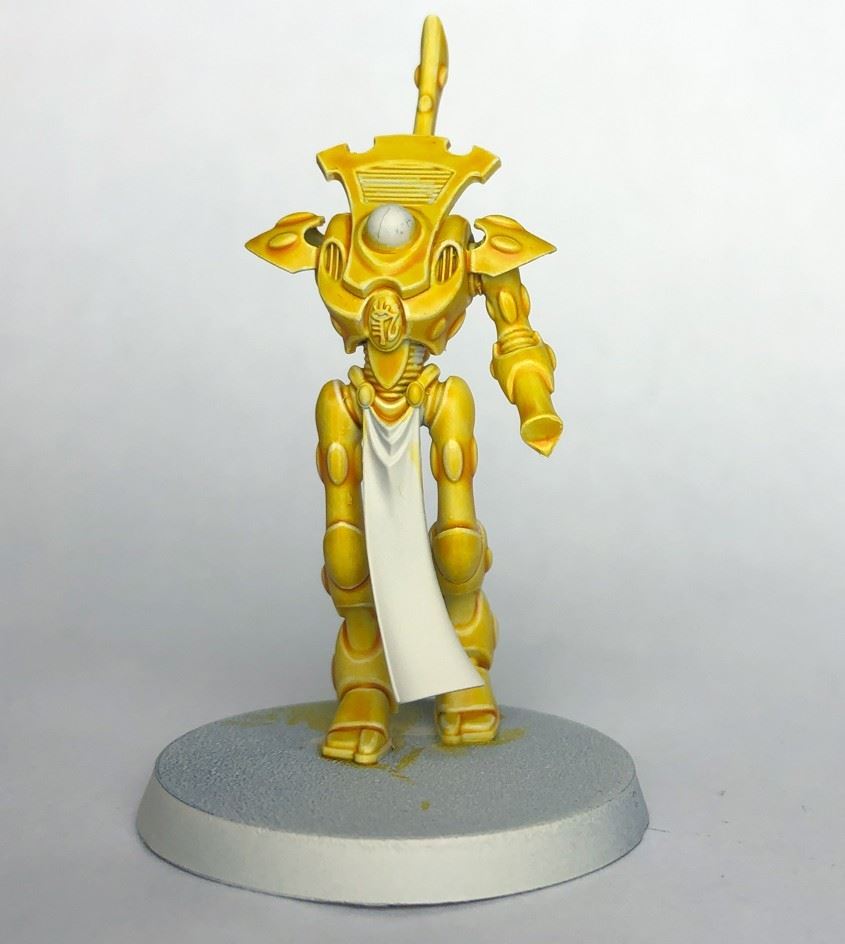 Citadel colour contrast - Iyanden Yellow paint 18ml WarHammer  Games Workshop