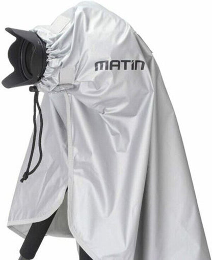 Matin DSLR ILCE Camera Rain Cover Raincape Grey Small  (UK Stock) BNIP Fantastic