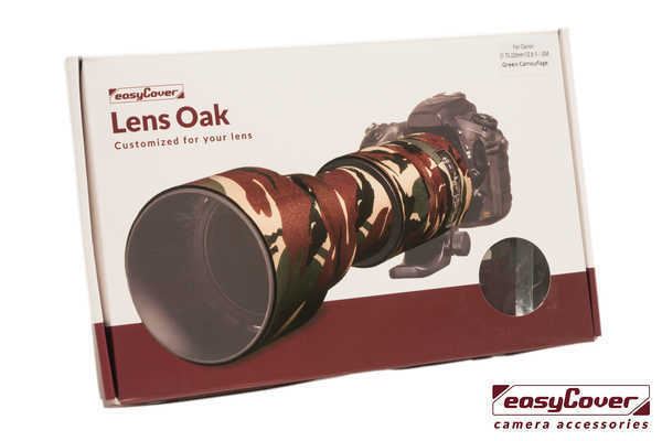EasyCover Lens Oak GREEN CAMO Cover Tamron 150-600mm f/5-6.3 Di VC USD A011