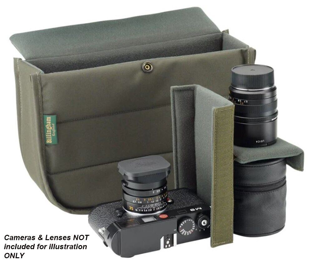 Billingham Hadley Small Camera DSLR Mirrorless Bag in Black /Tan (UK Stock) BNIP
