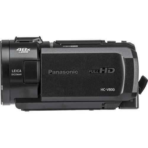 Panasonic HC-V800 Full HD Video Camcorder Hybrid OIS 24x Optical  (UK Stock) NEW