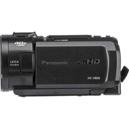 Panasonic HC-V800 Full HD Video Camcorder Hybrid OIS 24x Optical  (UK Stock) NEW