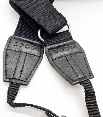Kood DSLR ILCE Universal Camera Webbing Quality strap in Black  (UK Stock)  BNIP