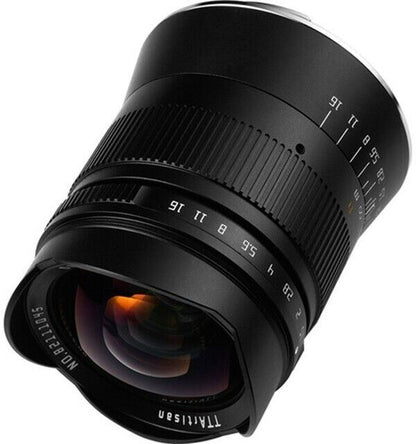 TTArtisan 21mm F1.5 Wide Lens Full Frame Format Canon RF Mount Camera Black (UK)