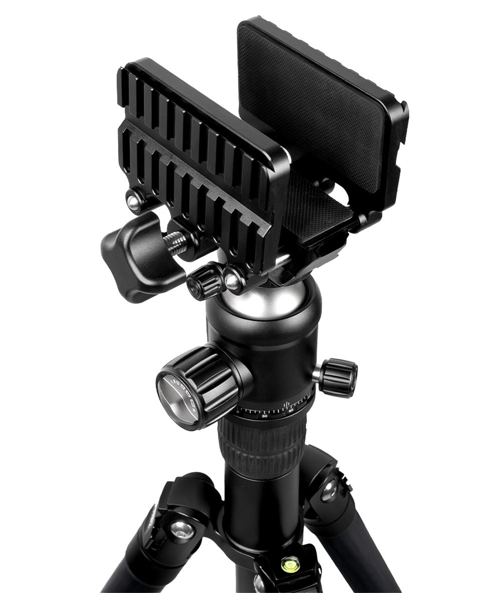 WULF Raptor 2.0 Carbon Tripod System for Rifle + BallHead & Saddle Clamp #WU7308