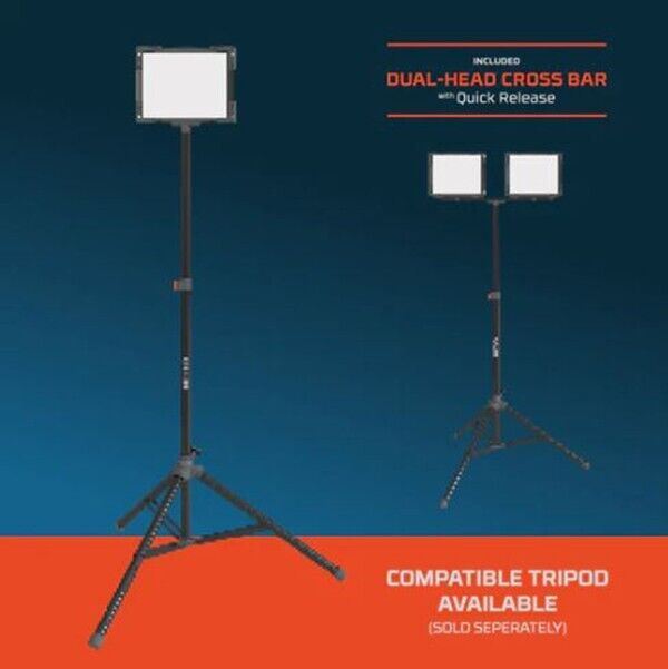 Nebo 8K Flood Light Rechargeable & mains IP54 Waterproof Site use(UK Stock) BNIB