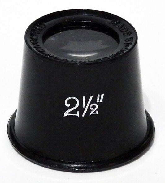 Gowllands 4x Watch Makers EyeGlass Plastic Jewellers Eye Loupe 2.5" Focal  #7826
