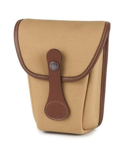 Billingham Avea 8 Compact End Pouch Pocket Khaki Canvas / Tan Leather (UK)  BNIP
