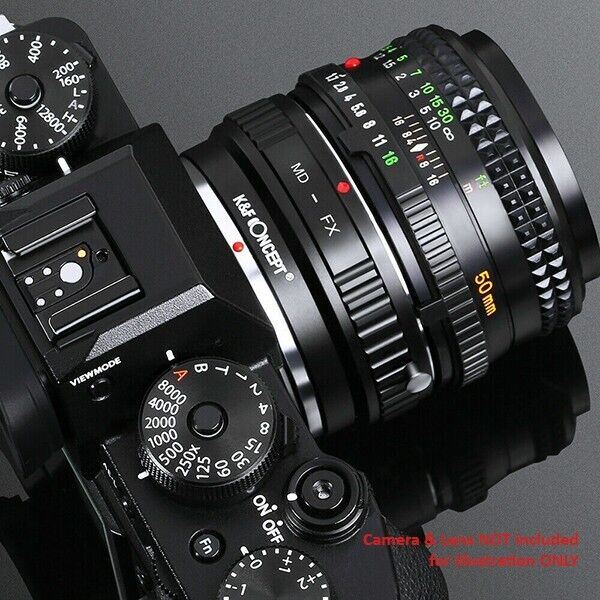 K&F Concept Mount Converter for Minolta MD to Fuji X Mount Camera #KF06.060 (UK)