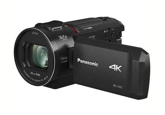 Panasonic HC-VX1 EB-K 4K HD Video Camcorder Hybrid OIS 24x Leica (UK Stock) BNIB