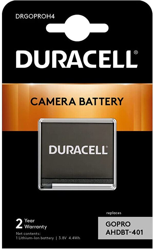 AHDBT-401 GOPRO HERO 4 Replacement Battery by DURACELL #DRGOPROH4 (UK Stock) NEW