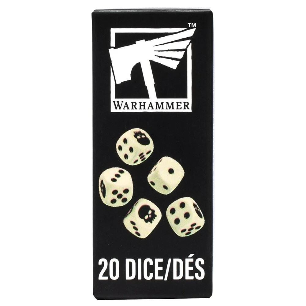 Warhammer 20x Dice- Games Workshop