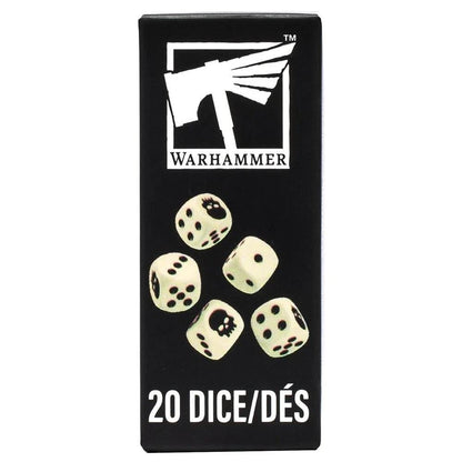 Warhammer 20x Dice- Games Workshop