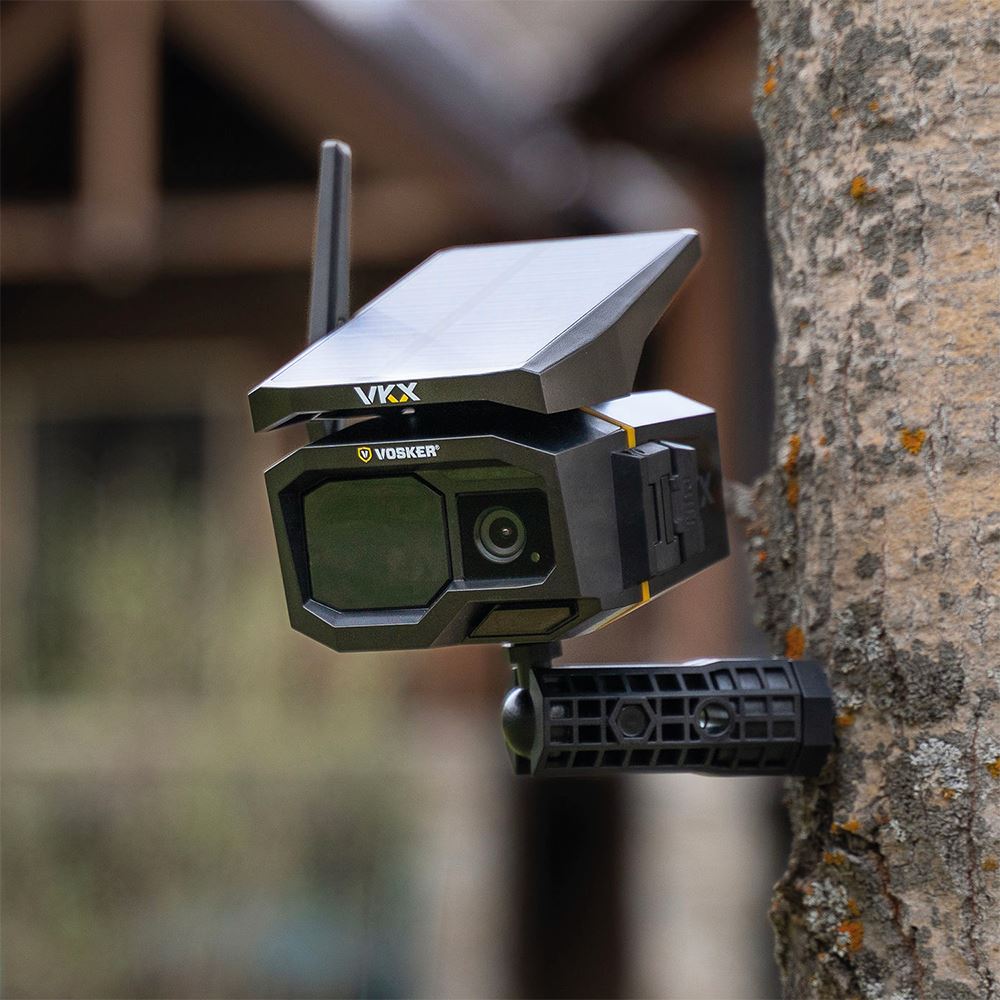 Vosker VKX 4G LTE wireless security camera Solar Power Cellular (UK Stock)  BNIB