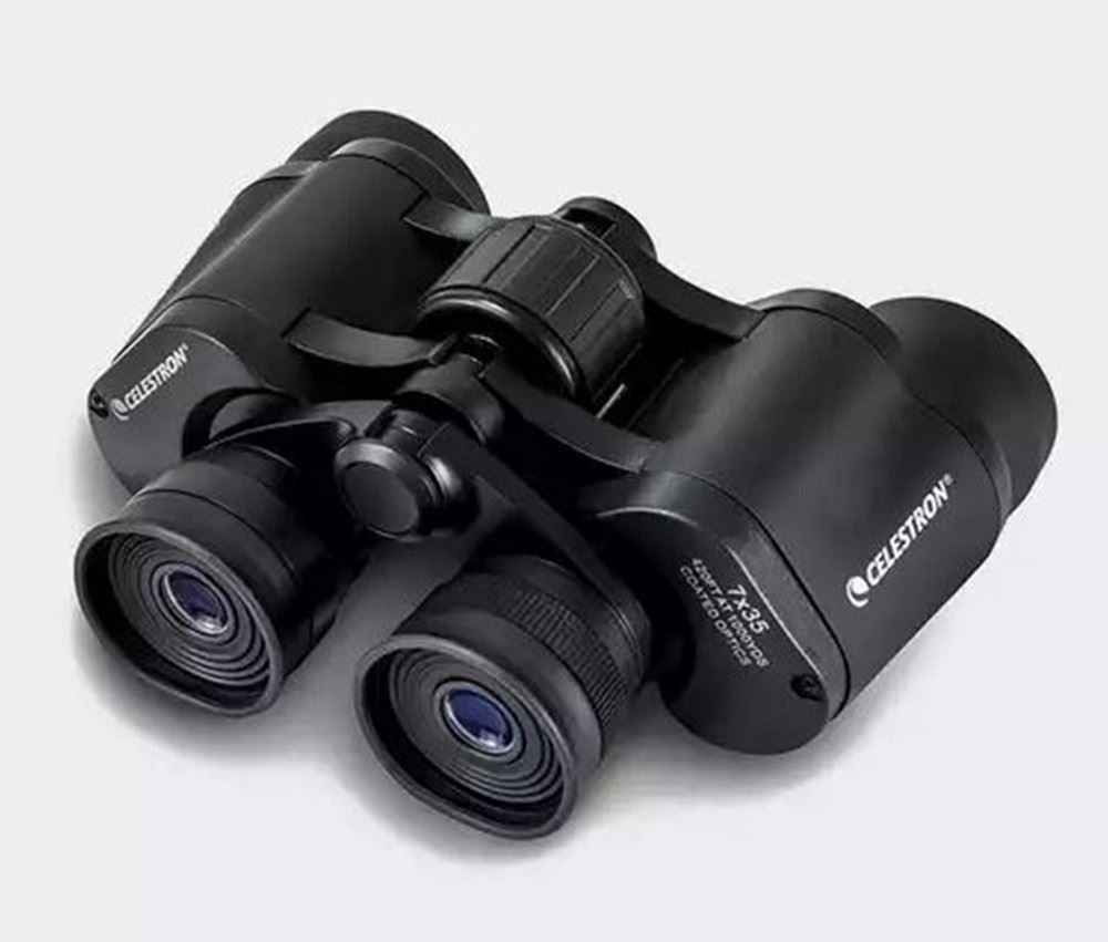 Celestron Birder Starter Kit - LandScout 7x35 Porro Prism Binocular + Book 73151