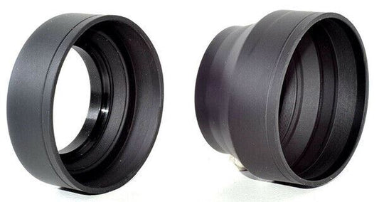 Kood Collapsible 3-in-1 Rubber Lens Hood 77mm Traditional Style Wide & Tele (UK)