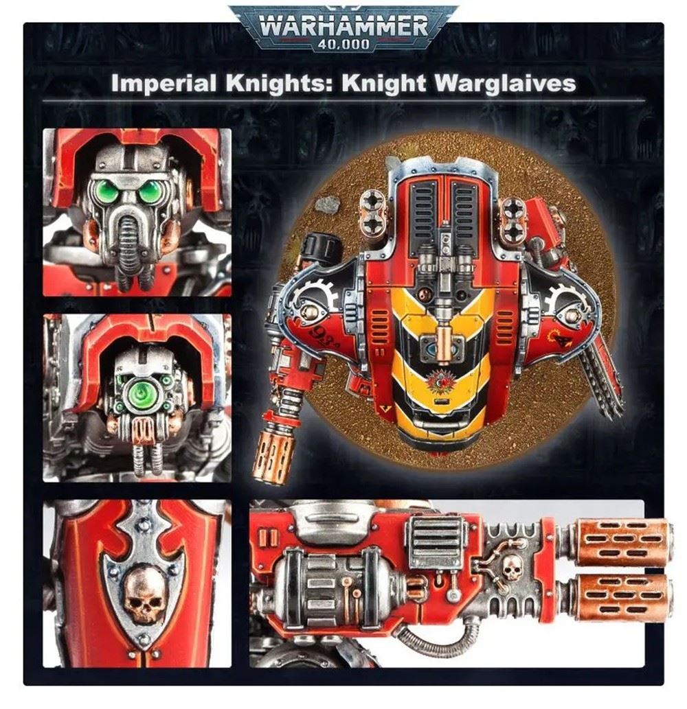 Warhammer 40K Imperial Knights Knight Armigers - Games Workshop