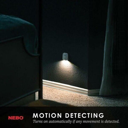Triple PACK NEBO Automated Motion Smart Sensor Night Light (3 Pack) NEB-WLT-0026