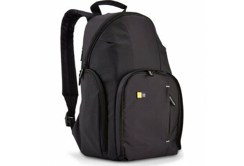 Case Logic TBC-411  Compact DSLR ILCE Camera Backpack in Black  (UK Stock)  BNIP