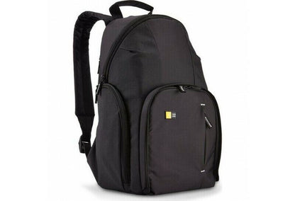 Case Logic TBC-411  Compact DSLR ILCE Camera Backpack in Black  (UK Stock)  BNIP