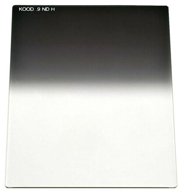 Kood Pro Z Series 100mm x 125mm Grey Graduated Resin Filter ND8 0.9 Hard Edge UK