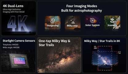 ZWO Seestar S30 PRO all-in-One Smart APO Telescope + Tripod & Case Kit (UK) BNIB