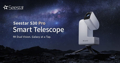ZWO Seestar S30 PRO all-in-One Smart APO Telescope + Tripod & Case Kit (UK) BNIB