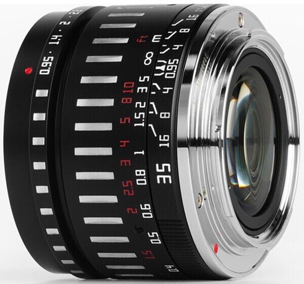 TTArtisan 35mm F0.95 Lens APS-C Format Sony E Mount Camera Black & Silver   (UK)