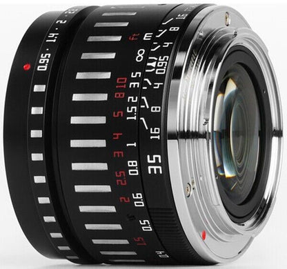TTArtisan 35mm F0.95 Lens APS-C Format Sony E Mount Camera Black & Silver   (UK)