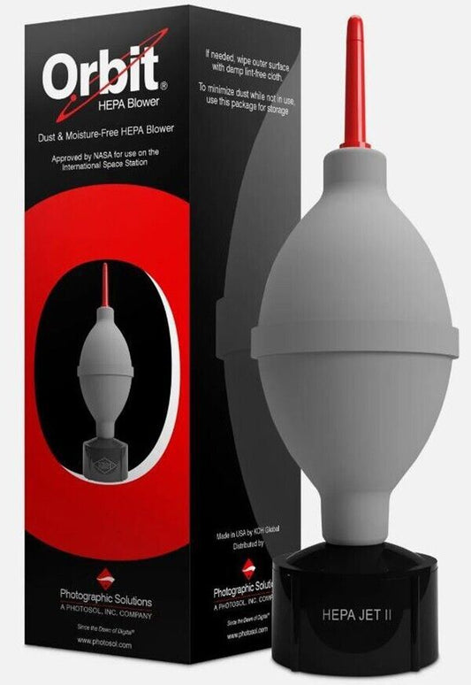 Photographic Solutions ORBIT Hepa Hurricane Dust Blower - Lens & Sensor Cleaning