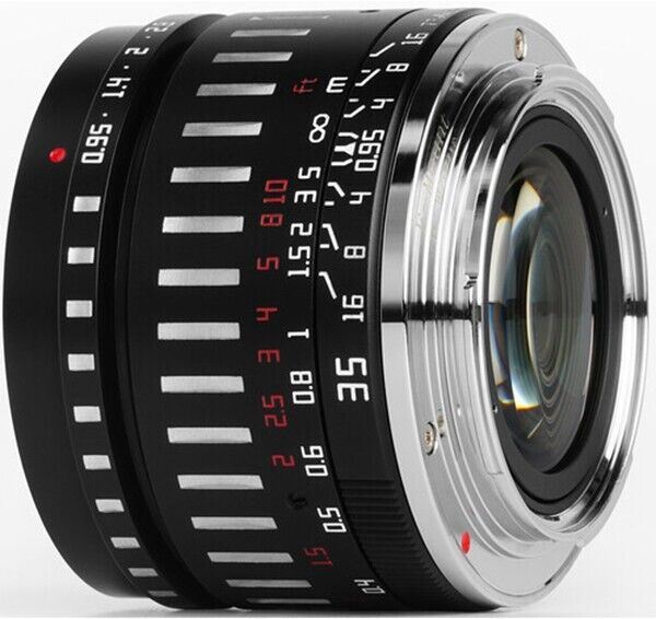 TTArtisan 35mm F0.95 Lens APS-C Format Fuji film X F Mount Camera Black & Silver