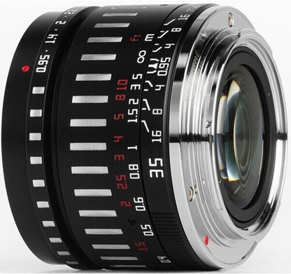 TTArtisan 35mm F0.95 Lens APS-C Format Fuji film X F Mount Camera Black & Silver