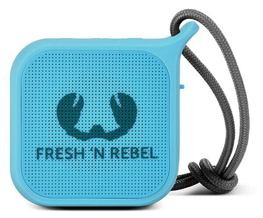 Fresh 'n Rebel "Rockbox Pebble" Bluetooth� Speaker in Sky Blue  (UK Stock)  BNIB