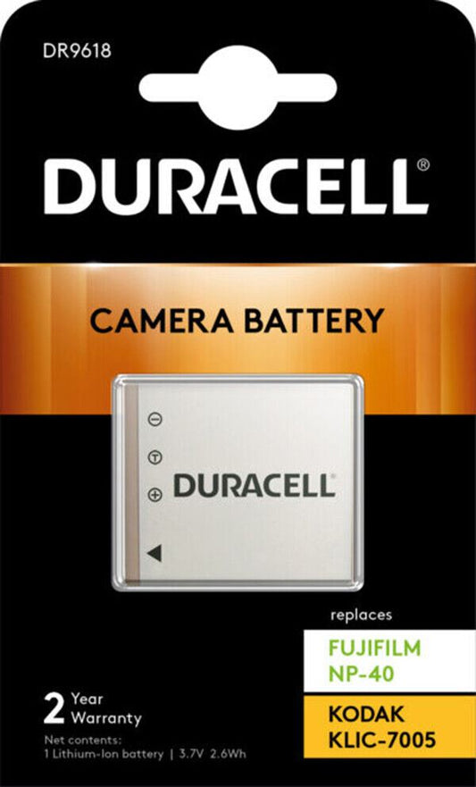 NP-40 BCB7 Li-ion Battery for Fuji Panasonic Digital Camera by DURACELL  #DR9618