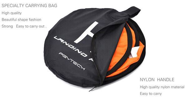 PGY TECH 75cm Landing Pad for Drones Blue / Orange suit DJI & similar (UK Stock)