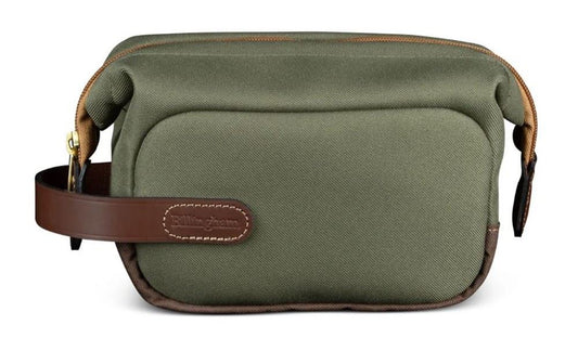 Billingham Capsule 1 Camera Pouch in Sage FibreNyte / Chocolate #508048-54  (UK)