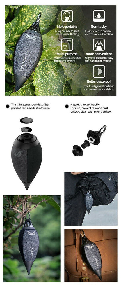 VSGO Falcon-S Air Blower Filtered Air Dustproof Rainproof (UK) BNIP  2 x Nozzles