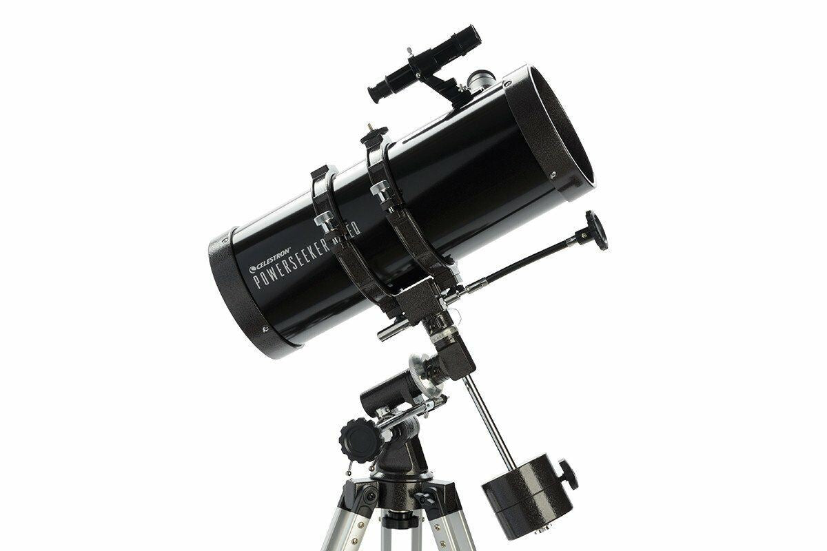 Celestron Powerseeker 127 EQ Telescope + Motor Drive + Phone Adapter Kit  #22039