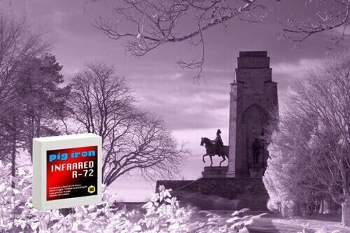 Pig Iron 46mm IR Infrared R-72 Filter Premium Schott Glass 720nm Optical Element