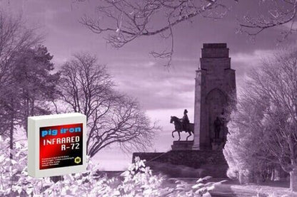 Pig Iron 46mm IR Infrared R-72 Filter Premium Schott Glass 720nm Optical Element