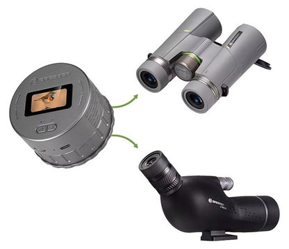 BRESSER WiFi Eyepiece Camera with LCD Display Photo & Full HD Video  (UK) #15068