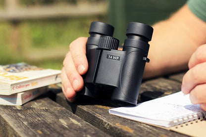 Opticron T4 Trailfinder WP 8 x 25 Compact Size Binoculars Black #30706 (UK) BNIB