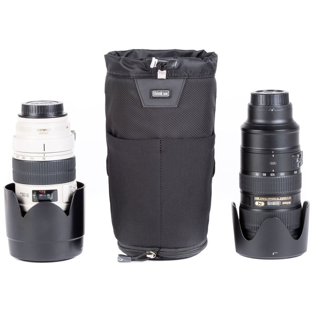 Think Tank Lens Changer 75 V3.0 pop down Long Telephoto in Black + rain (UK) NEW