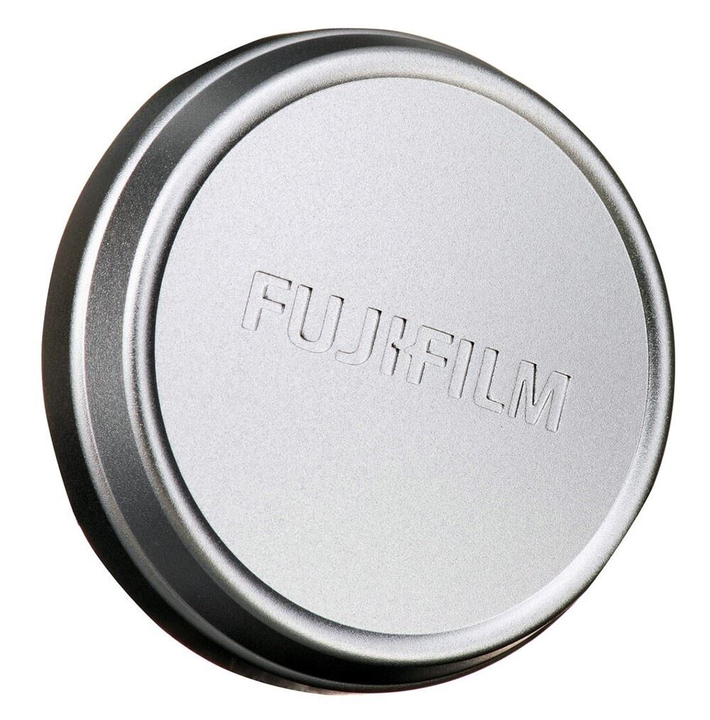 Fujifilm X100 Lens Cap Silver for Fuji X100 X100S X100T X100F #4005866 (UK) BNIP