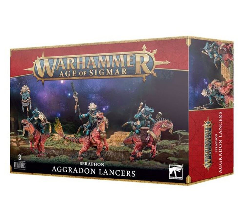 Warhammer AOS Seraphon Aggradon Lancers - Games Workshop