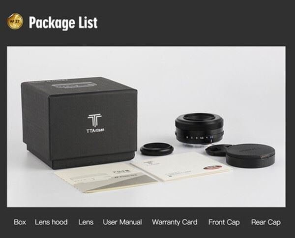 TTArtisan 27mm F2.8 Auto Focus Camera APS-C Lens for Nikon Z Mount Camera   (UK)