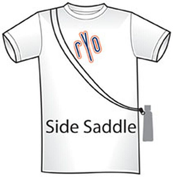 Rick Young Outdoors Ultra Light Bino Binocular Harness in ORANGE #0564 (UK) BNIP