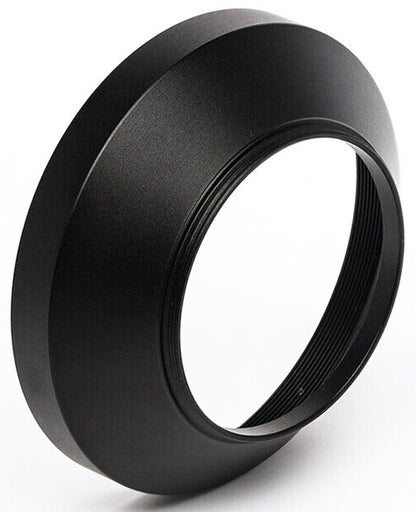 52mm Black Metal Wide Angle Screw in Lens Hood 52mm Thread Lens  (UK Stock) BNIP