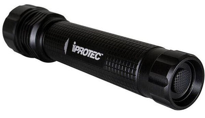 IProtec Pro 800 Lumens LED Hand Torch Flashlight in Black #IP6308 (UK Stock) NEW